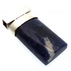 Sodalite Sterling Silver Pendant 01